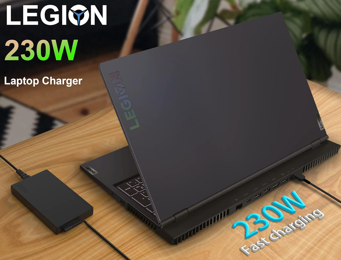 New Legion 5 Charger,230W AC Adapter for Lenovo Legion 5 7 5P C7 S7 Y540 Y545 Y740 Y730 Y900 Y910 Y920 Y7000 4X20E75111 GX20L29347 ADL230NDC3A ADL230NLC3A Thinkpad P73 P53 P72 P52 P71 P51 P70