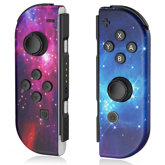 Controller for Nintendo Switch, Cool Replacement Wireless Controllers with Dual Vibration/Wake-Up/Motion Control, Controllers for Switch Color S01