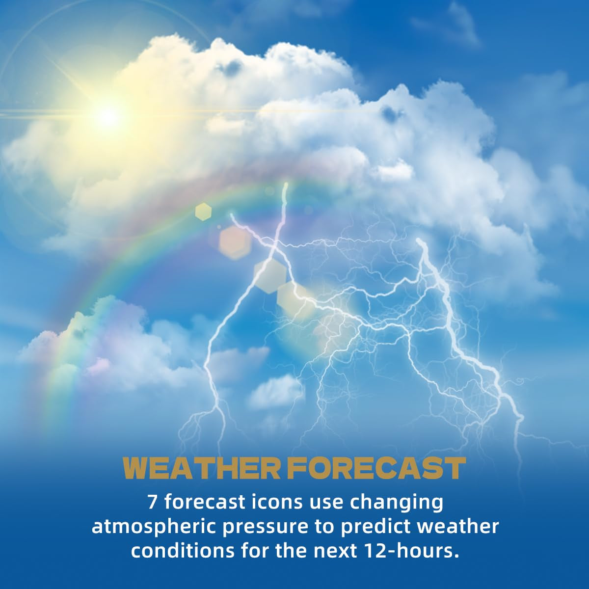 Indoor Outdoor Thermometer Hygrometer Wireless Weather Stations, Temperature Humidity Monitor Battery Powered inside outside Thermometer with 330Ft Range Remote Sensor and Adjustable Backlight